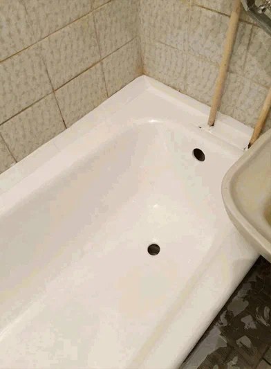 Готовая поверхность после заливки